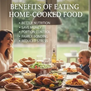 Benefits of Eating Home-Cooked Food