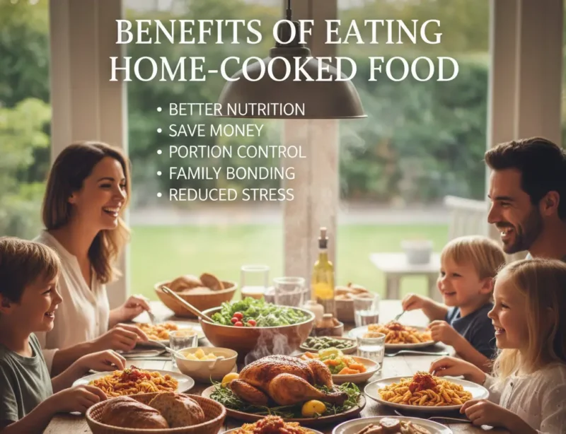 Benefits of Eating Home-Cooked Food