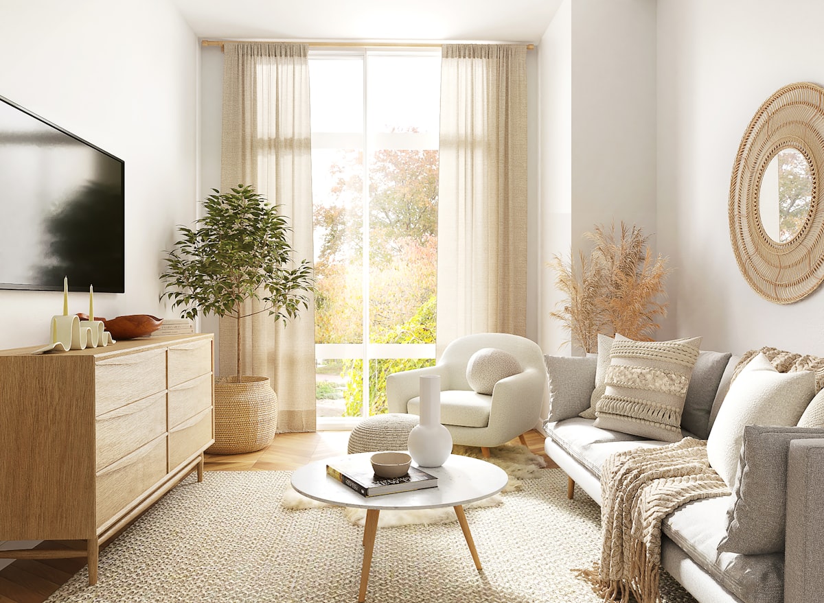 Soft knit throw blanket draped over a sofa for cozy home decor